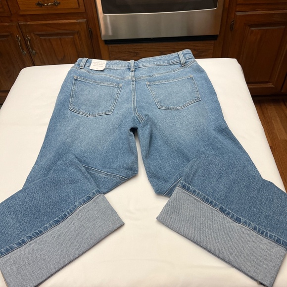 NWT Talbots Brand Straight Ankle Cuff Jeans.  Size 10. - Picture 12 of 12